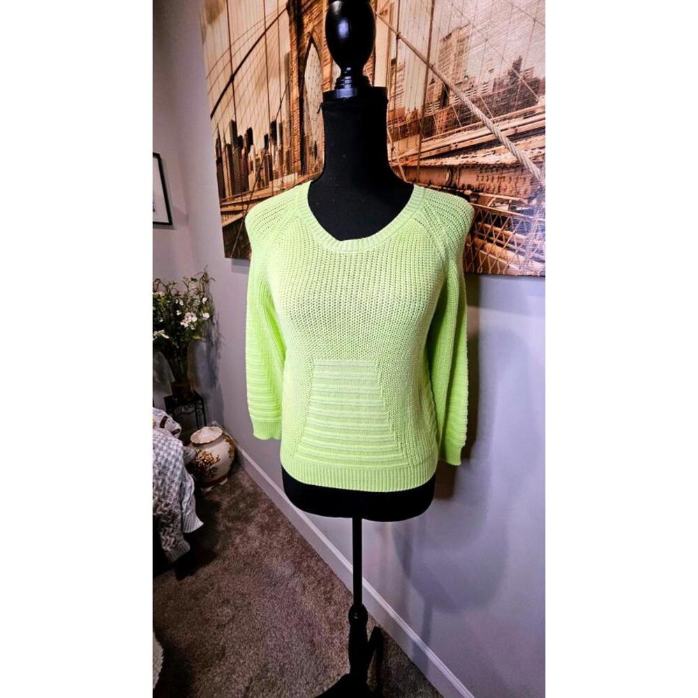 Nwt Body Central Light Green Knit Sweater Size M 514